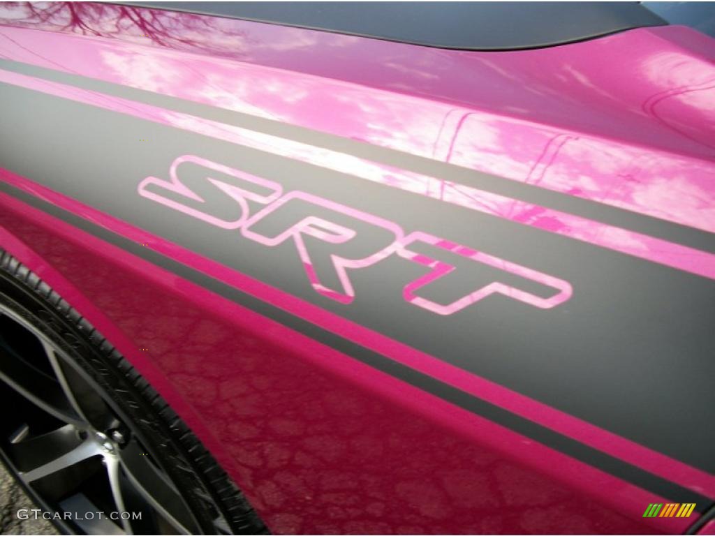2010 Dodge Challenger SRT8 Furious Fuchsia Edition Marks and Logos Photo #48506385