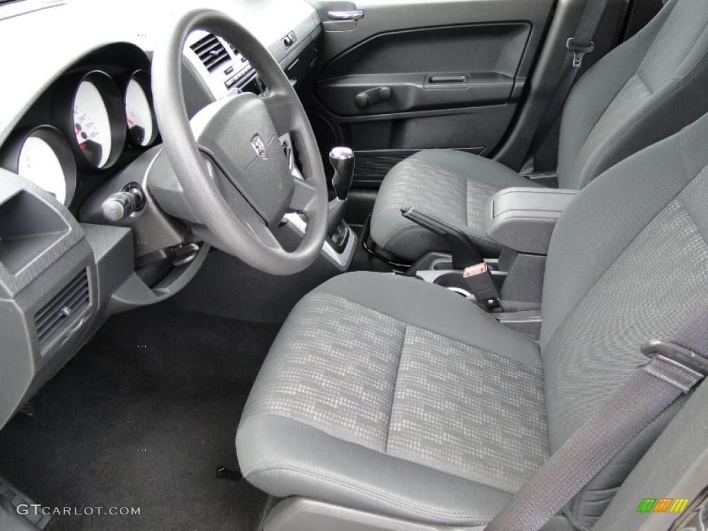 Dark Slate Gray Interior 2008 Dodge Caliber SE Photo #48506907