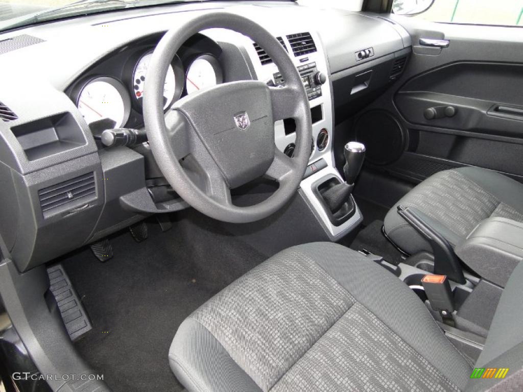 Dark Slate Gray Interior 2008 Dodge Caliber SE Photo #48506922