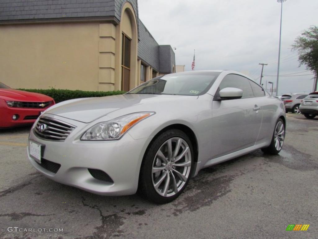 Liquid Platinum Silver 2008 Infiniti G 37 S Sport Coupe Exterior Photo #48507495