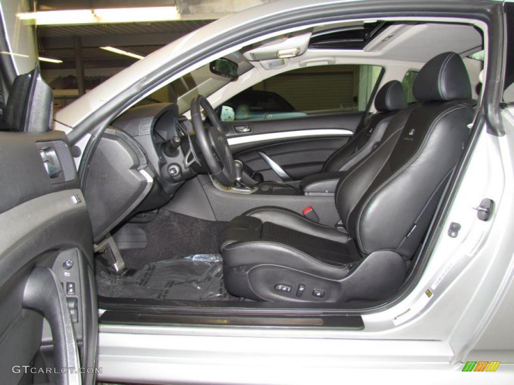 Graphite Interior 2008 Infiniti G 37 S Sport Coupe Photo #48507567