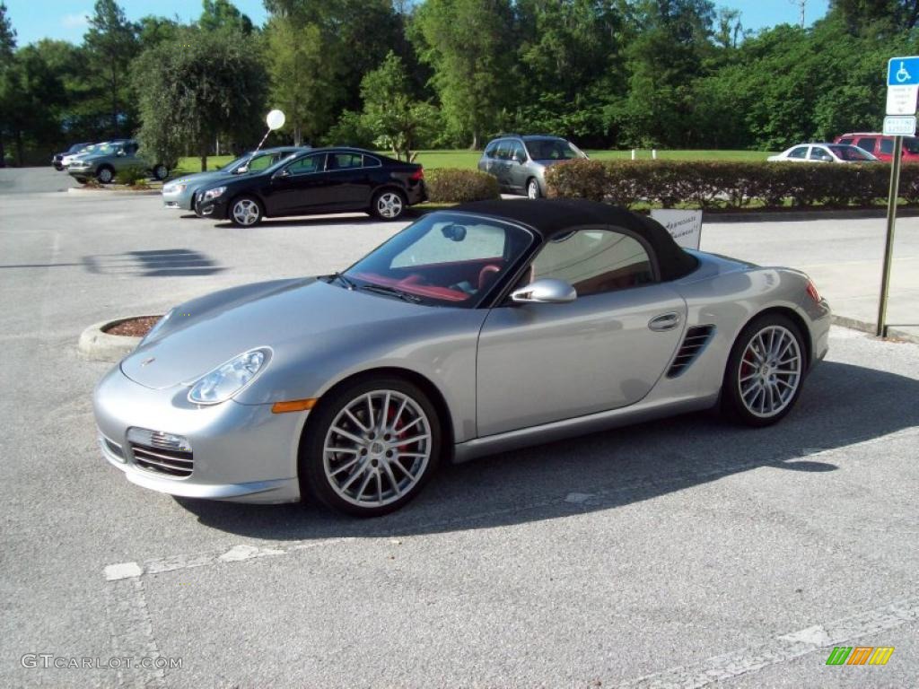 GT Silver Metallic 2008 Porsche Boxster RS 60 Spyder Exterior Photo #48507657