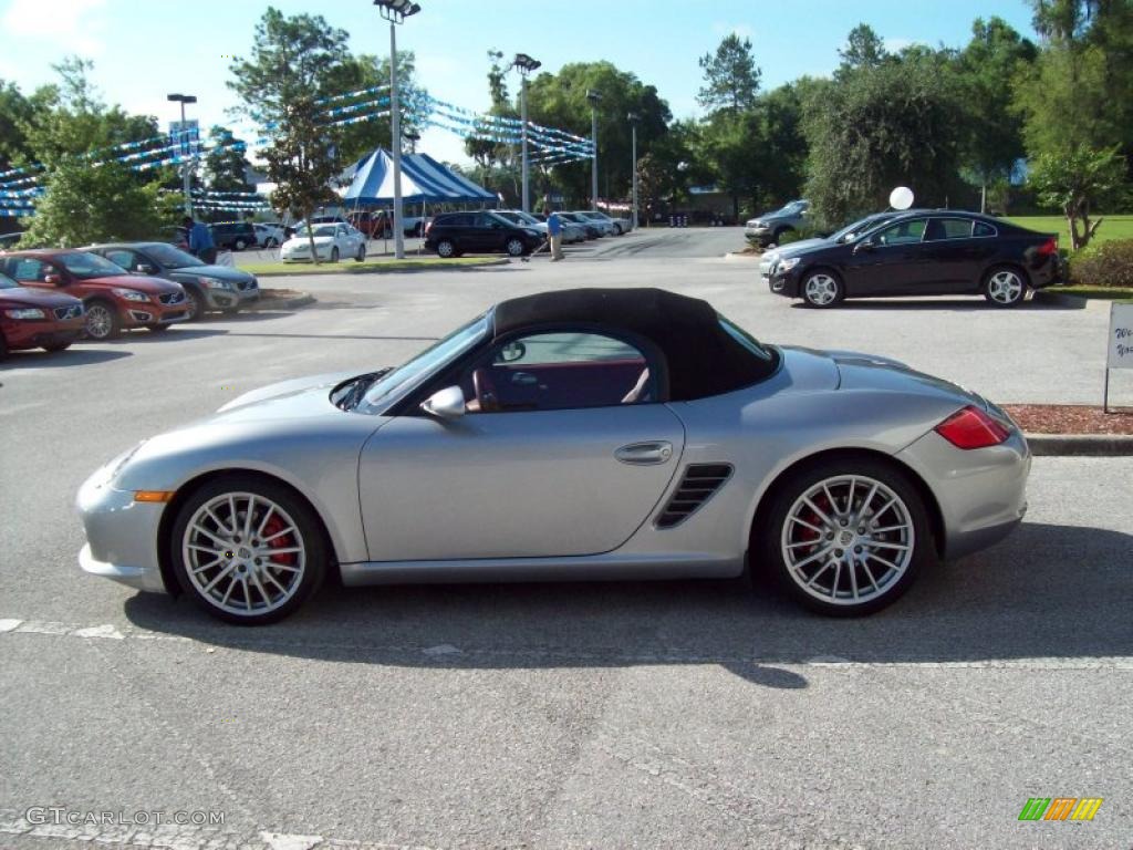 GT Silver Metallic 2008 Porsche Boxster RS 60 Spyder Exterior Photo #48507672