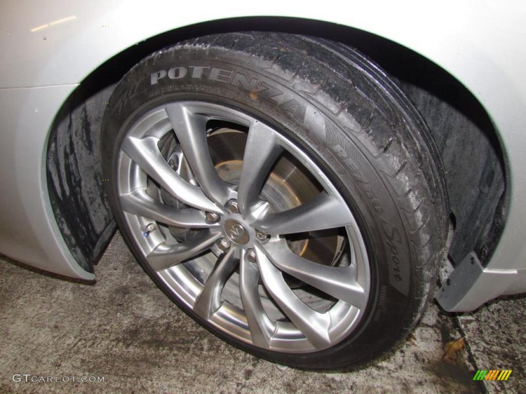 2008 Infiniti G 37 S Sport Coupe Wheel Photo #48507774