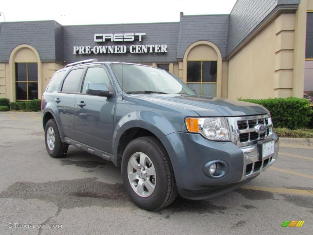 2010 Escape Limited - Steel Blue Metallic / Camel photo #1