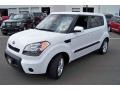 Clear White 2010 Kia Soul + Exterior