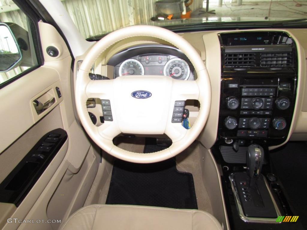 2010 Ford Escape Limited Camel Dashboard Photo #48507999