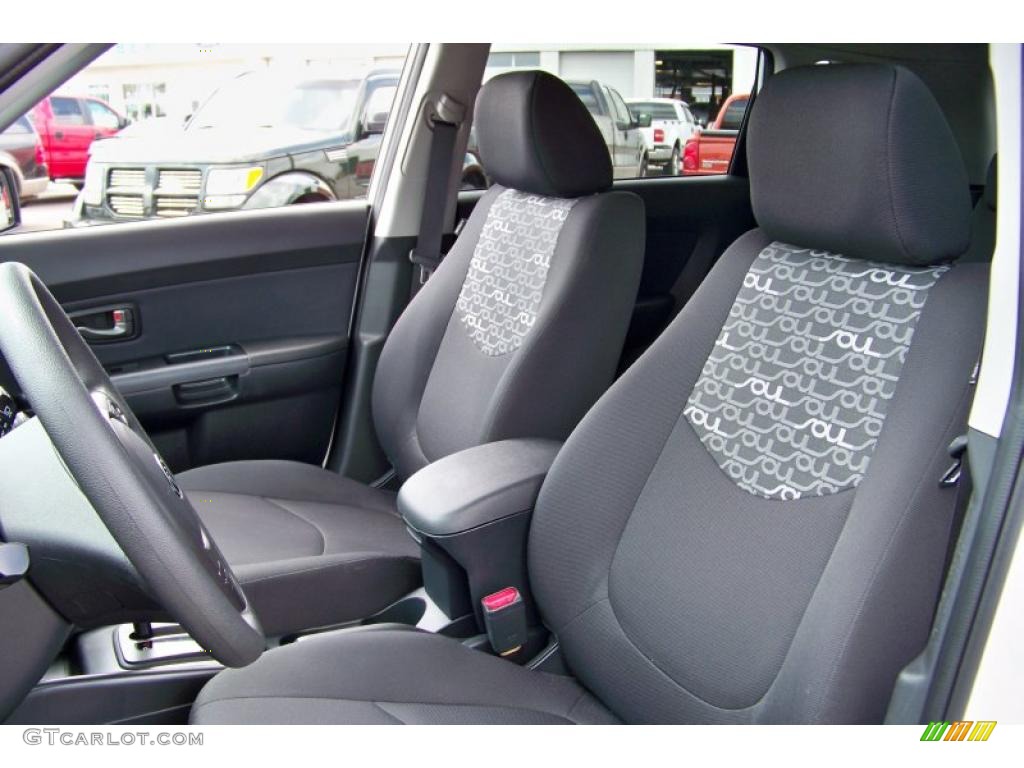 Black Soul Logo Cloth Interior 2010 Kia Soul + Photo #48508008