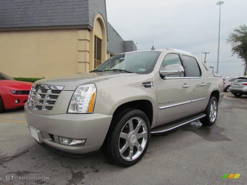 Gold Mist 2008 Cadillac Escalade EXT AWD Exterior Photo #48508128