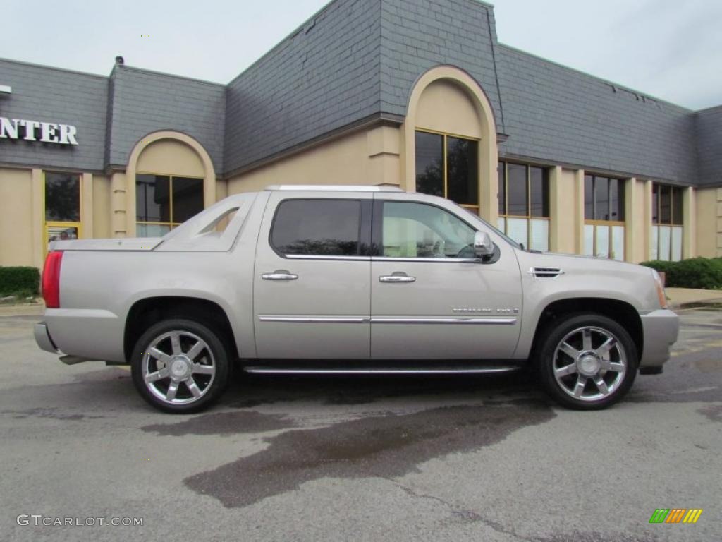 Gold Mist 2008 Cadillac Escalade EXT AWD Exterior Photo #48508191