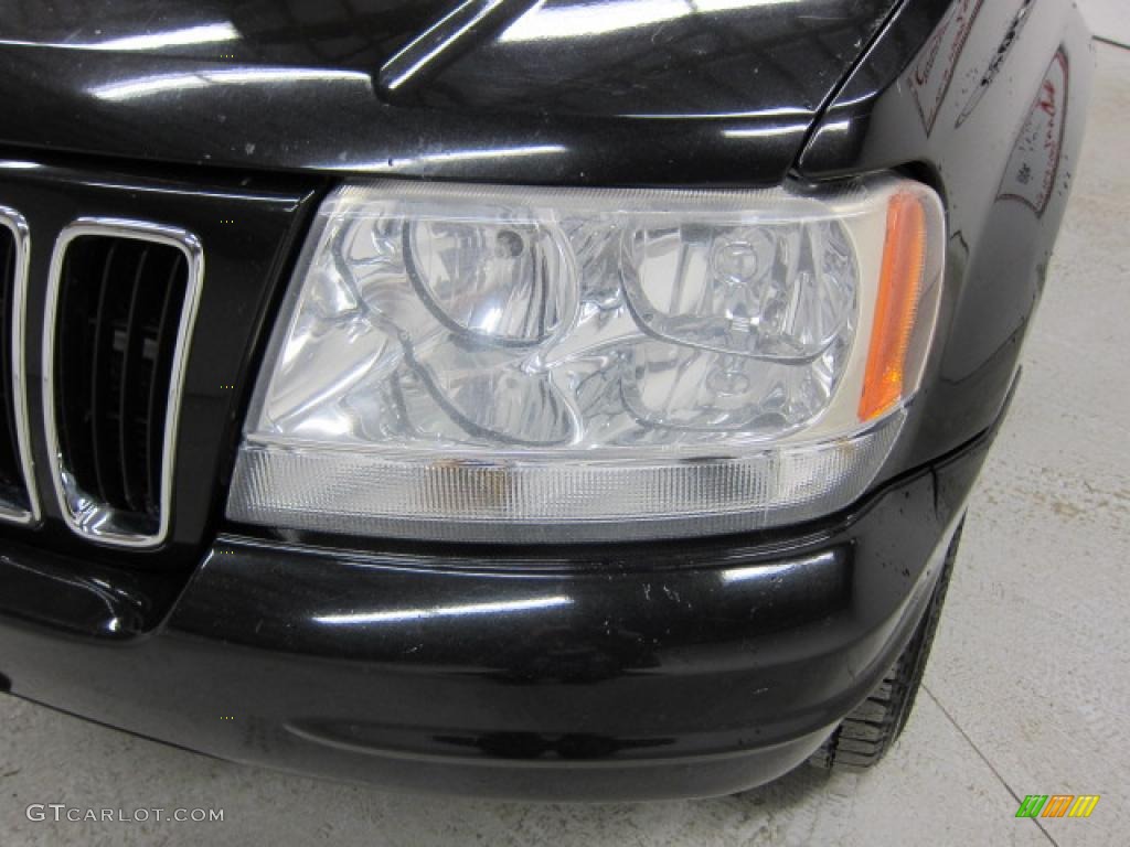 2003 Grand Cherokee Limited 4x4 - Brilliant Black / Dark Slate Gray photo #12