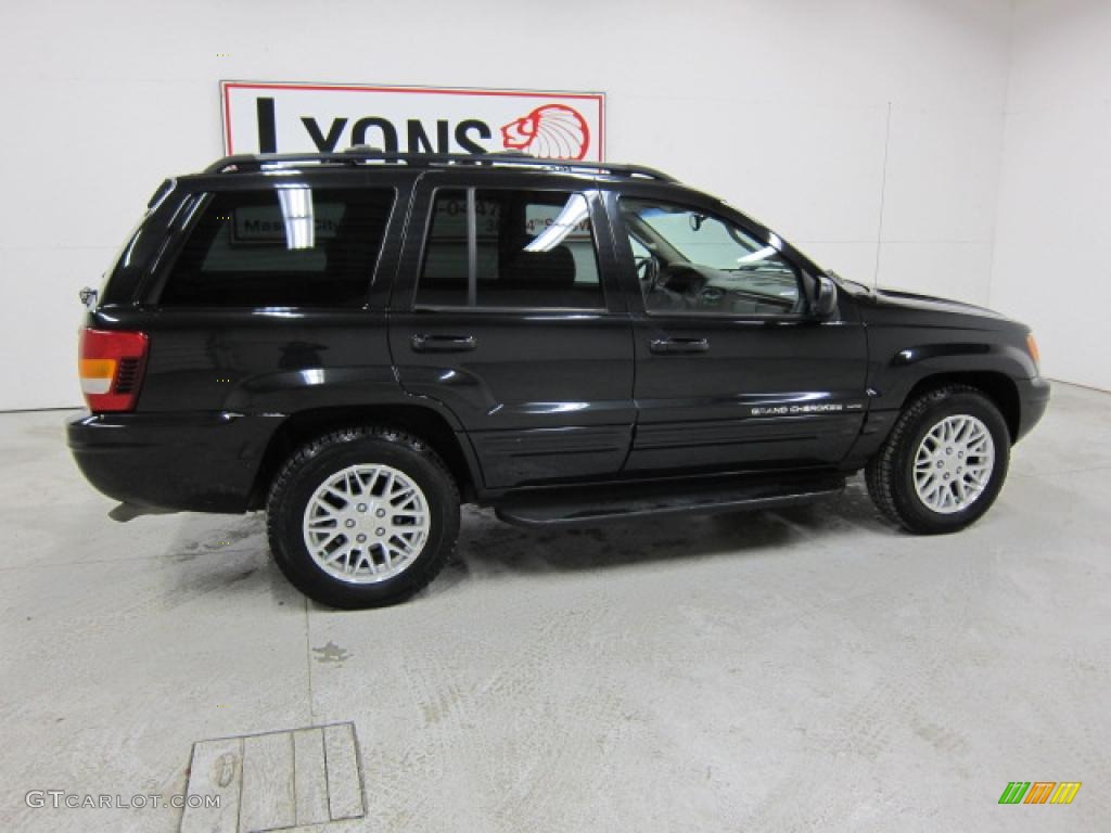 2003 Grand Cherokee Limited 4x4 - Brilliant Black / Dark Slate Gray photo #21