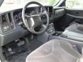 Graphite 2002 GMC Sierra 2500HD SLE Extended Cab Interior Color