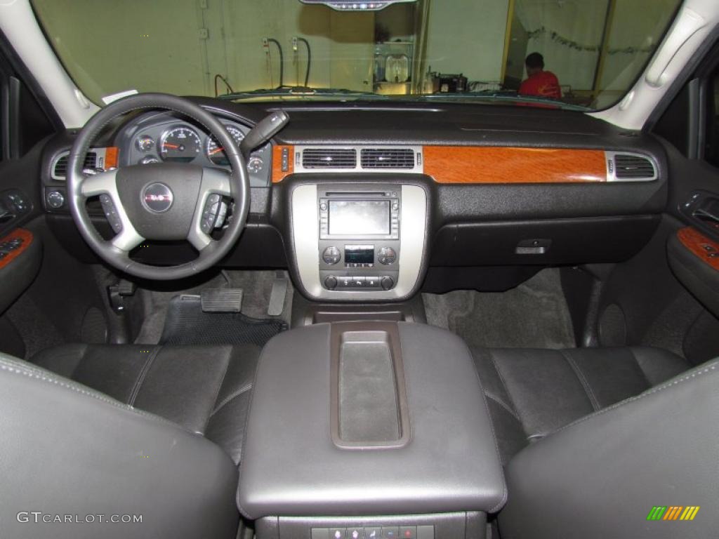 2008 GMC Yukon XL SLT Ebony Dashboard Photo #48508990