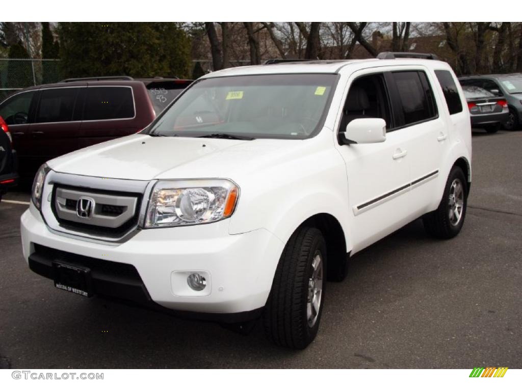 Taffeta White 2010 Honda Pilot Touring 4WD Exterior Photo #48509041