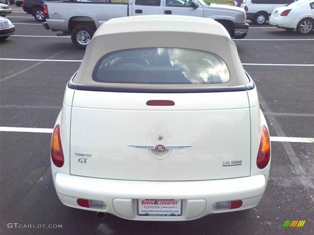 Cool Vanilla White 2005 Chrysler PT Cruiser GT Convertible Exterior Photo #48509812