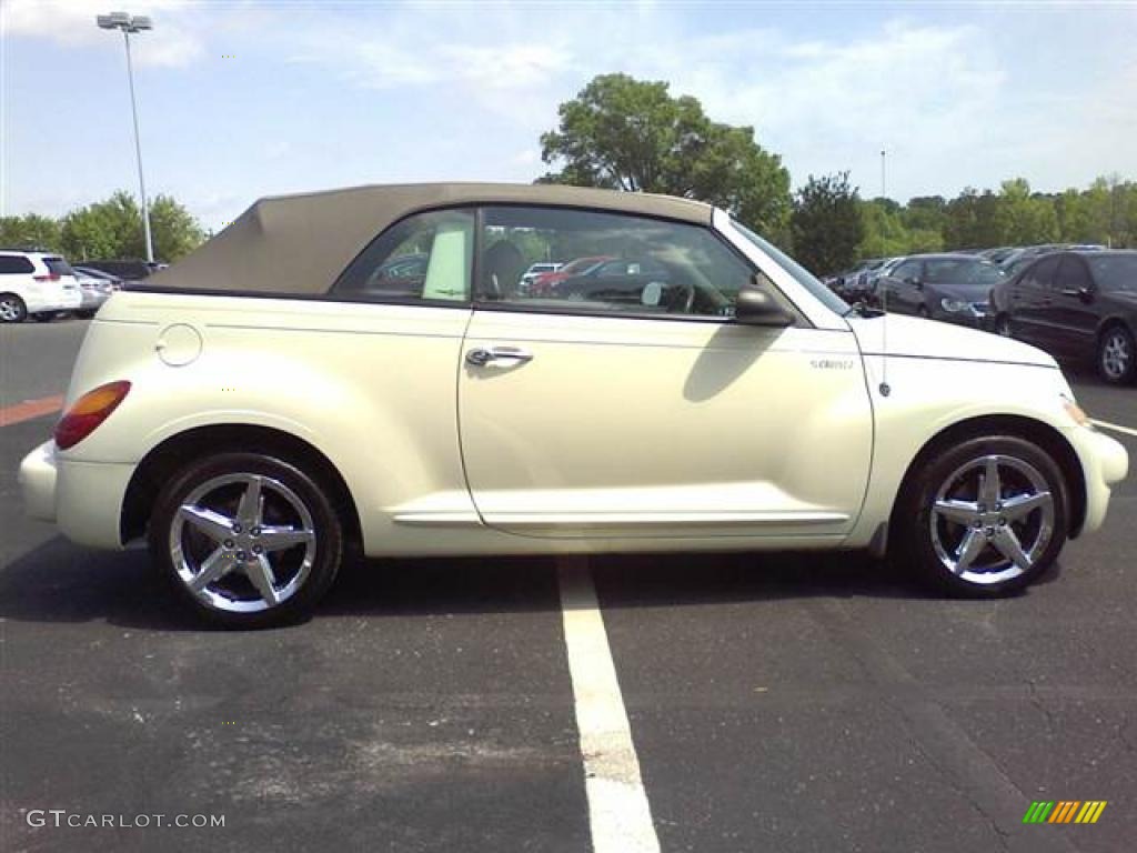 Cool Vanilla White 2005 Chrysler PT Cruiser GT Convertible Exterior Photo #48509986