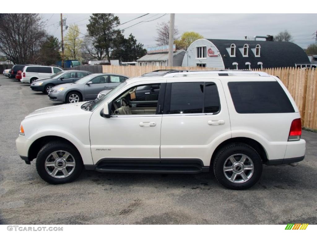 Ceramic White Tri Coat 2004 Lincoln Aviator Luxury AWD Exterior Photo #48510346