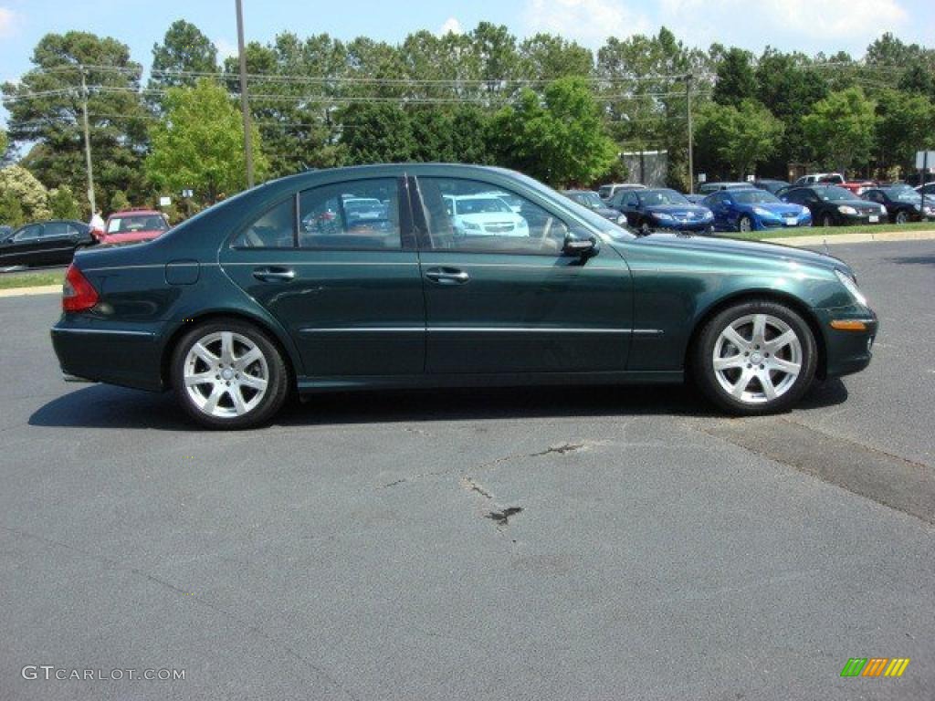 Jade Green Metallic 2007 Mercedes-Benz E 350 Sedan Exterior Photo #48510640