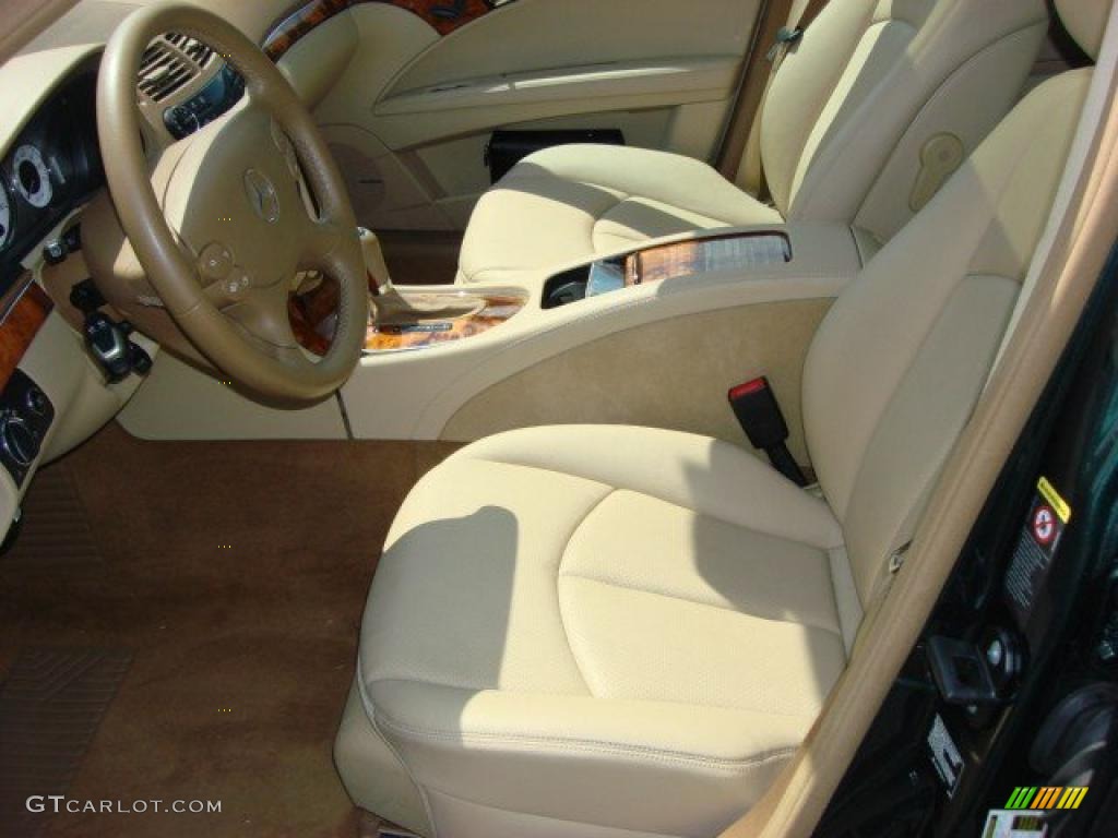 Cashmere Interior 2007 Mercedes-Benz E 350 Sedan Photo #48510688