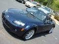 2008 Stormy Blue Mica Mazda MX-5 Miata Grand Touring Hardtop Roadster  photo #9