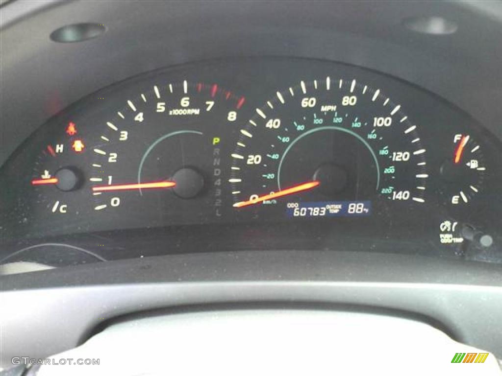 2008 Toyota Camry LE Gauges Photo #48511684