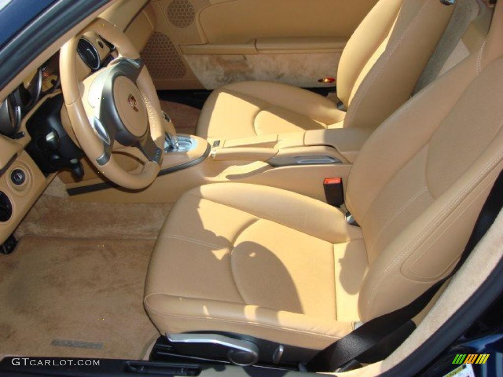 2009 Cayman  - Midnight Blue Metallic / Sand Beige photo #8