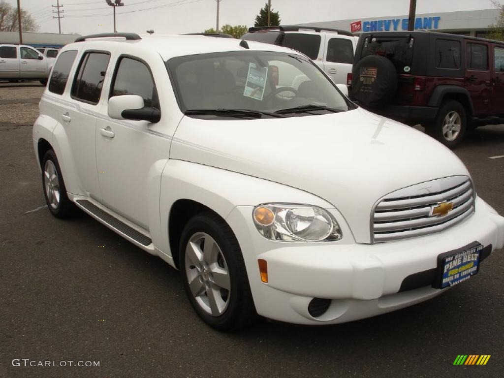2011 HHR LT - Arctic Ice White / Gray photo #3