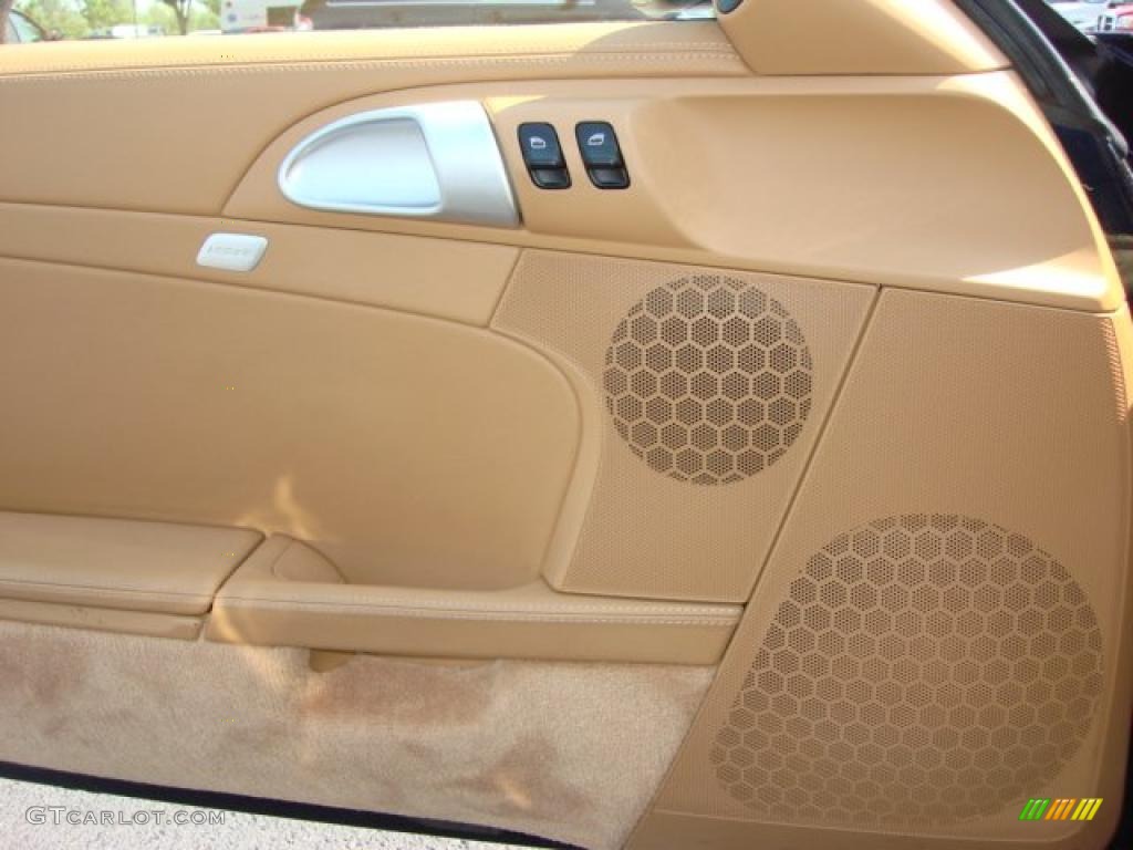 2009 Porsche Cayman Standard Cayman Model Sand Beige Door Panel Photo #48512176