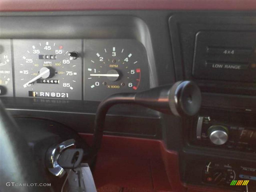 1992 Ford Explorer XLT 4x4 Transmission Photos