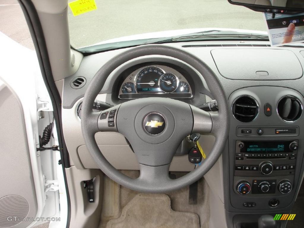 2011 HHR LT - Arctic Ice White / Gray photo #13
