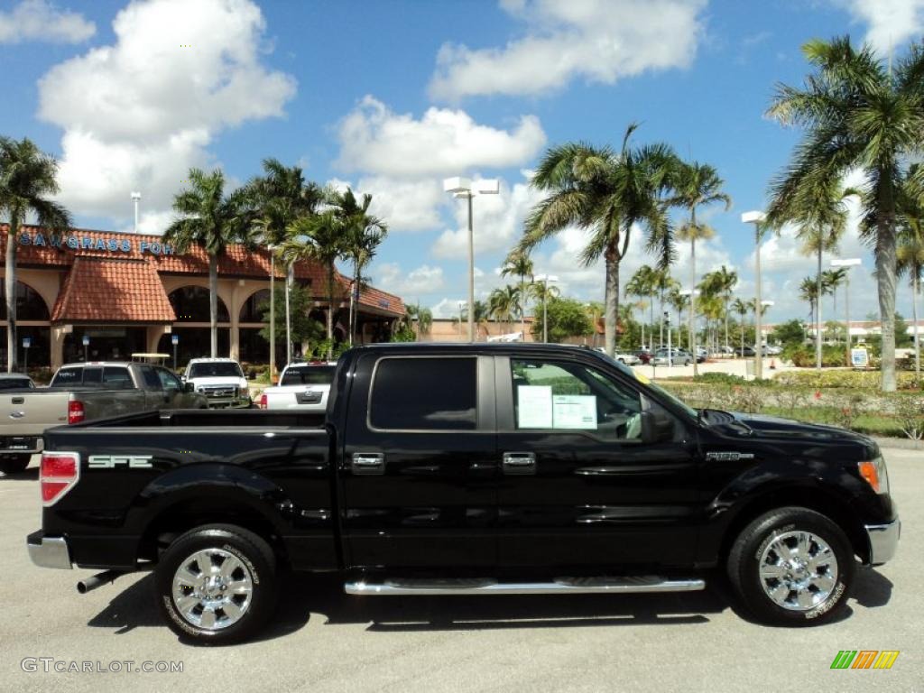 Black 2009 Ford F150 XLT SFE SuperCrew Exterior Photo #48512434