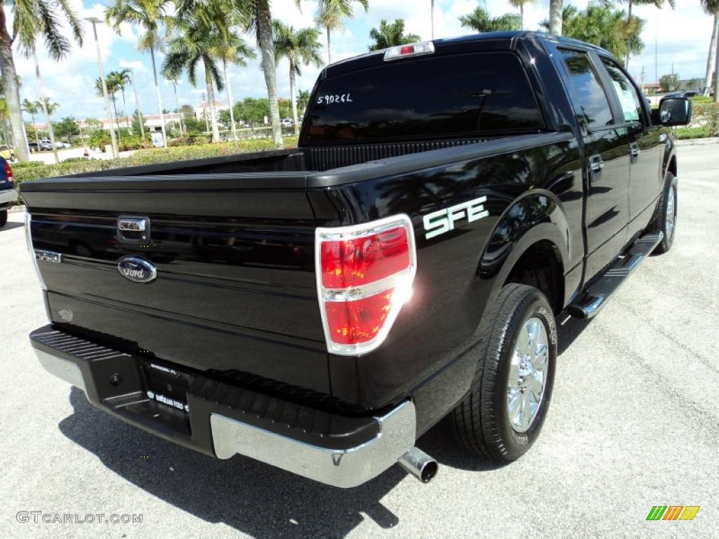 Black 2009 Ford F150 XLT SFE SuperCrew Exterior Photo #48512449