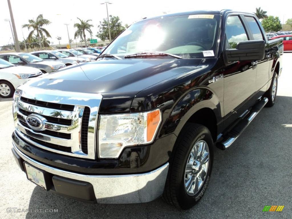 Black 2009 Ford F150 XLT SFE SuperCrew Exterior Photo #48512560