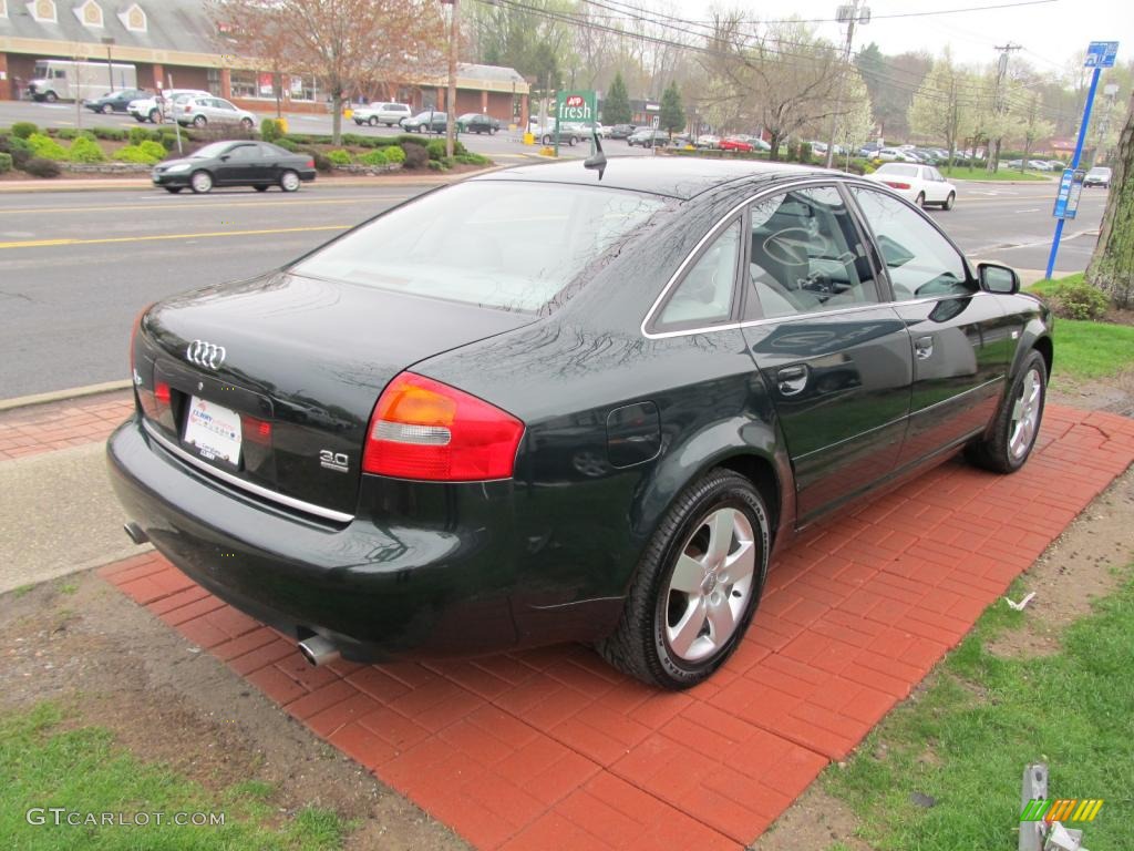 2003 A6 3.0 quattro Sedan - Irish Green Pearl Effect / Platinum photo #5