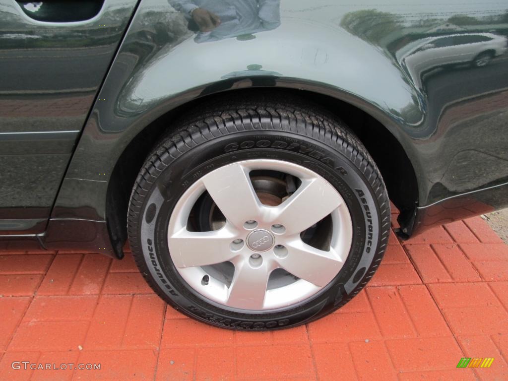 2003 A6 3.0 quattro Sedan - Irish Green Pearl Effect / Platinum photo #9