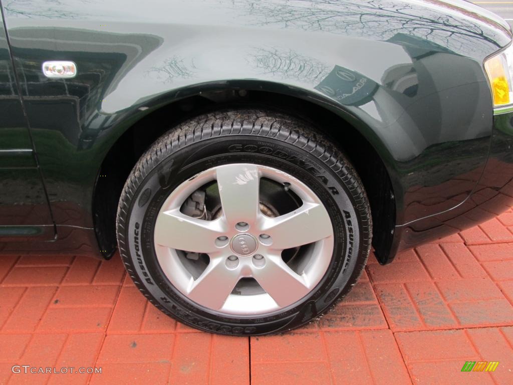 2003 A6 3.0 quattro Sedan - Irish Green Pearl Effect / Platinum photo #11