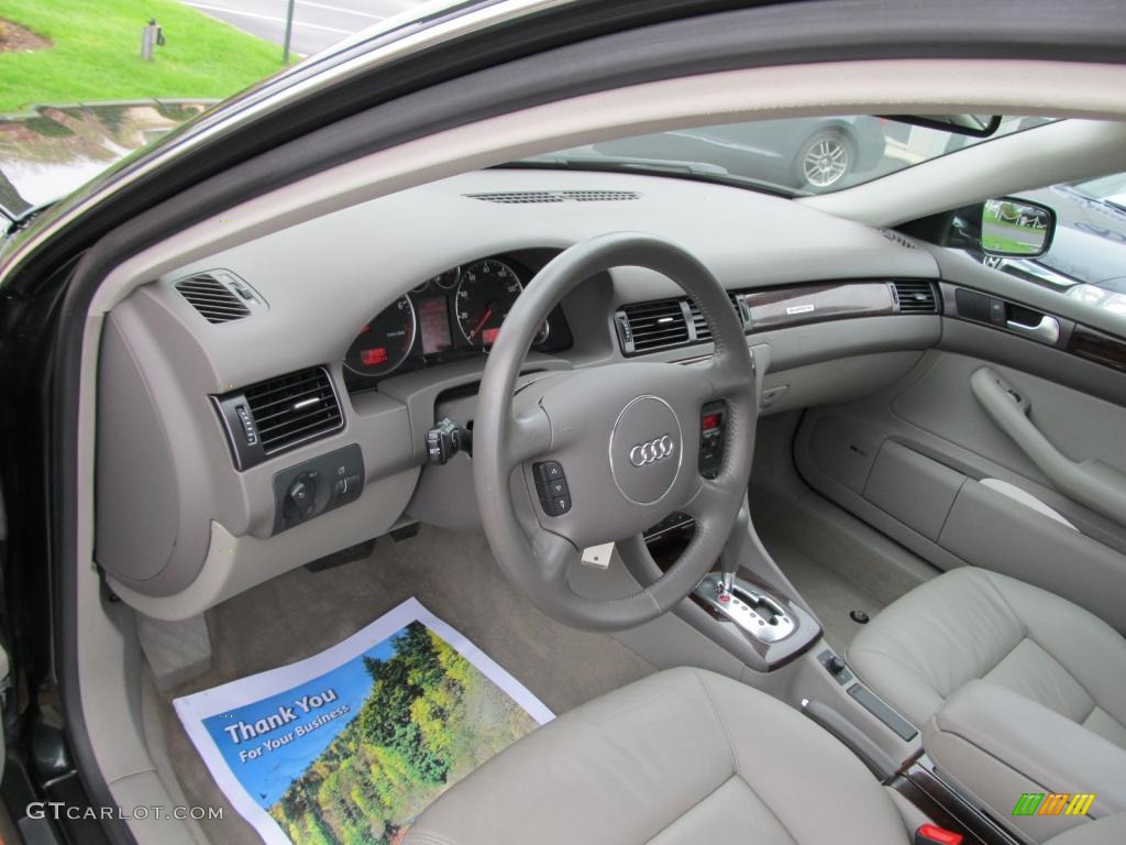 2003 A6 3.0 quattro Sedan - Irish Green Pearl Effect / Platinum photo #13