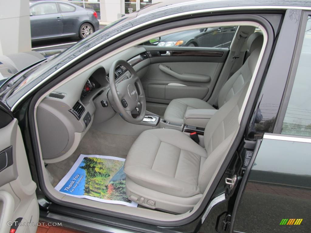 2003 A6 3.0 quattro Sedan - Irish Green Pearl Effect / Platinum photo #23