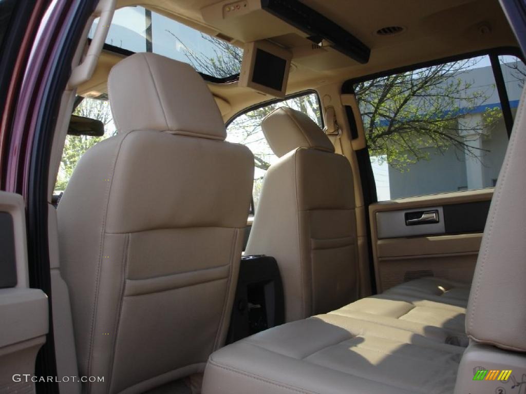 Camel Interior 2008 Ford Expedition EL Eddie Bauer 4x4 Photo #48513660