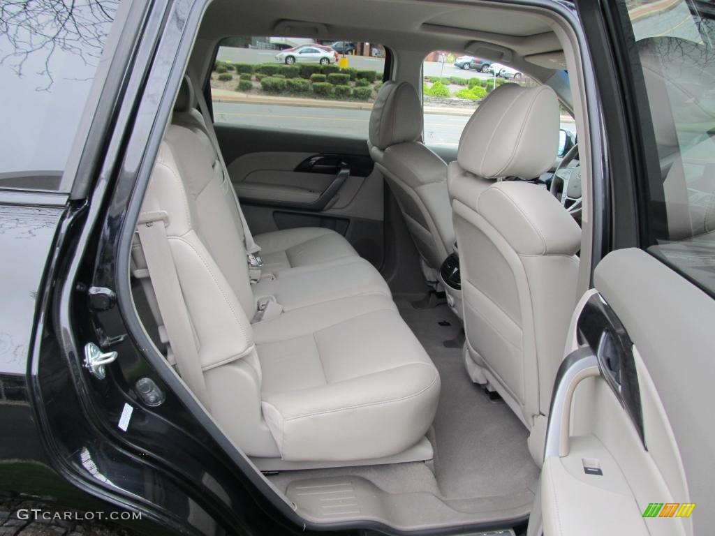 2008 MDX Technology - Formal Black / Taupe photo #26
