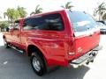 2003 Red Ford F350 Super Duty Lariat Crew Cab 4x4 Dually  photo #9