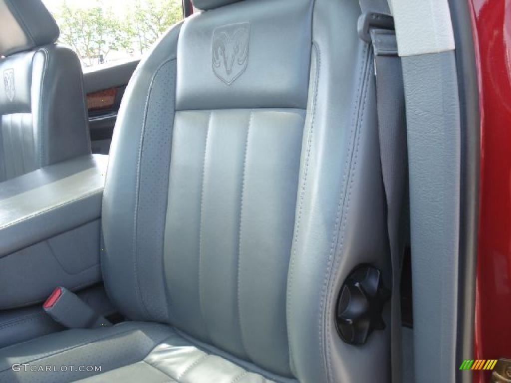 Medium Slate Gray Interior 2007 Dodge Ram 1500 Laramie Mega Cab 4x4 Photo #48515059