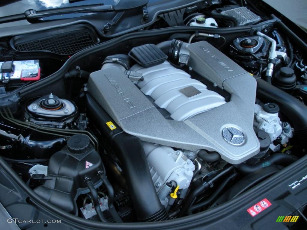 2008 Mercedes-Benz CL 63 AMG 6.3 Liter AMG DOHC 32-Valve V8 Engine Photo #48515347