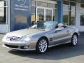 Pewter Metallic 2008 Mercedes-Benz SL 550 Roadster