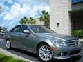 Palladium Silver Metallic 2009 Mercedes-Benz C 300 Sport Exterior