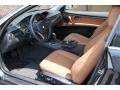 Saddle Brown Dakota Leather Interior Photo for 2011 BMW 3 Series #48516667