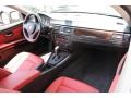 Coral Red/Black Dakota Leather Dashboard Photo for 2011 BMW 3 Series #48516892