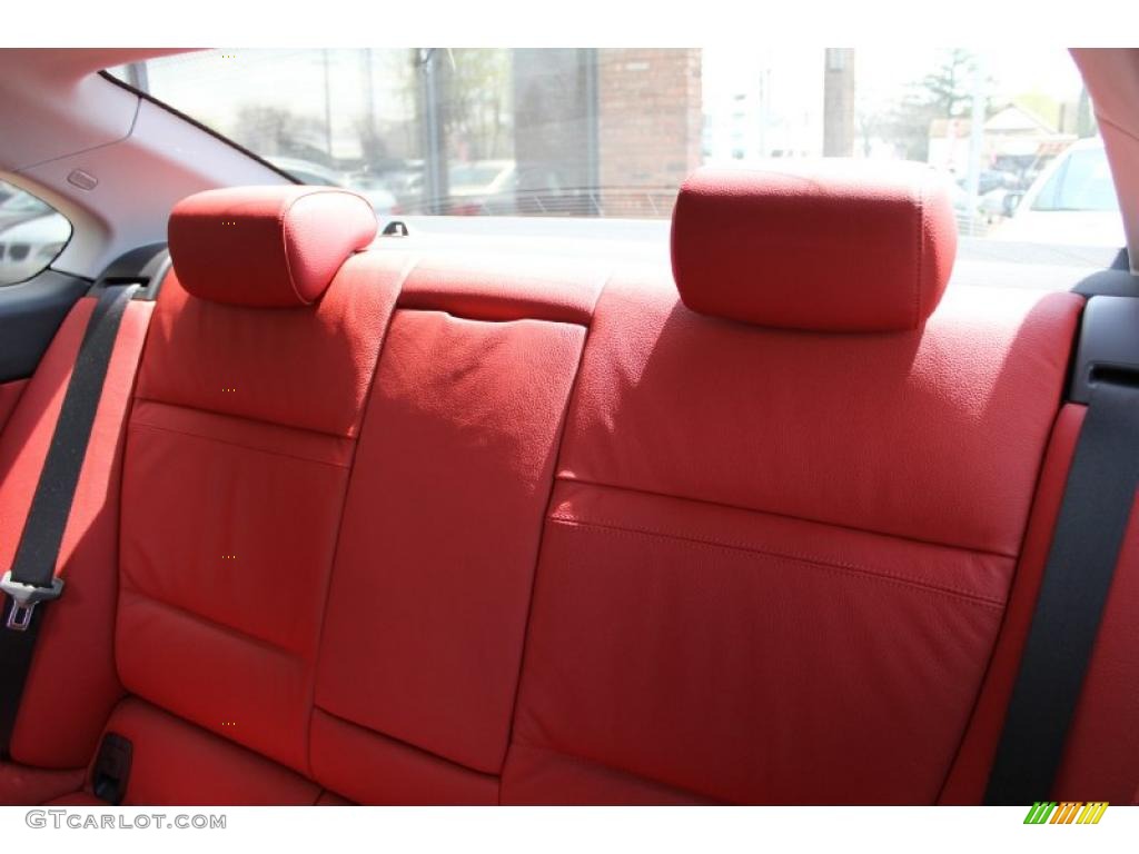 Coral Red/Black Dakota Leather Interior 2011 BMW 3 Series 328i xDrive Coupe Photo #48516925