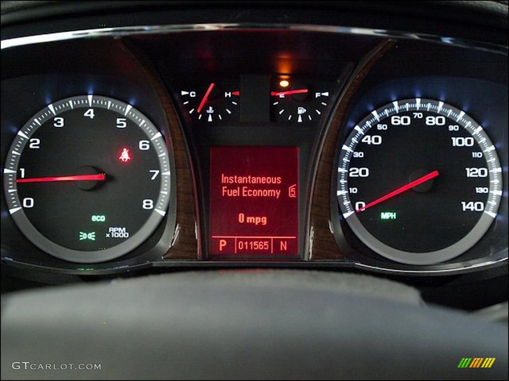 2010 GMC Terrain SLE AWD Gauges Photos